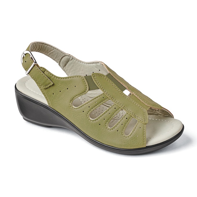 Allison Wedge Sandal, , large