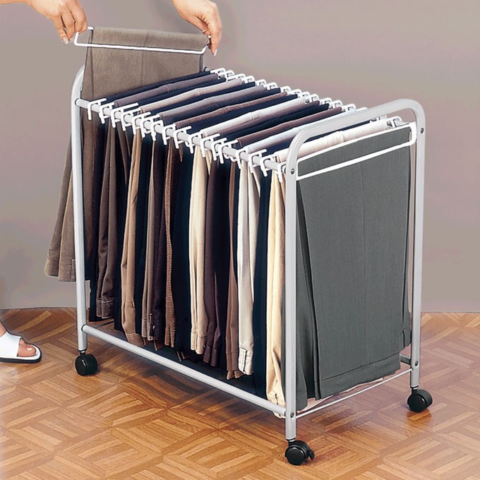 Rolling Pants Trolley, , large