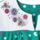 Turquoise Multi Dot