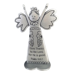 &#39;Give Thanks&#39; Angel Figurine, , large