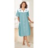 Duster With Embroidered Yoke, , large