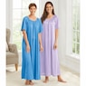 2-Pack Long Tricot Nightgowns, , large