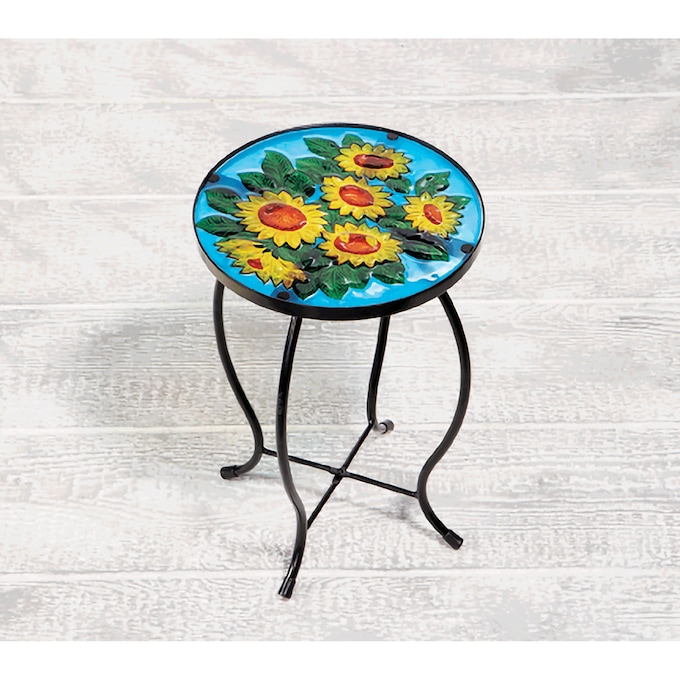 Sunflower Glass Table  , , large