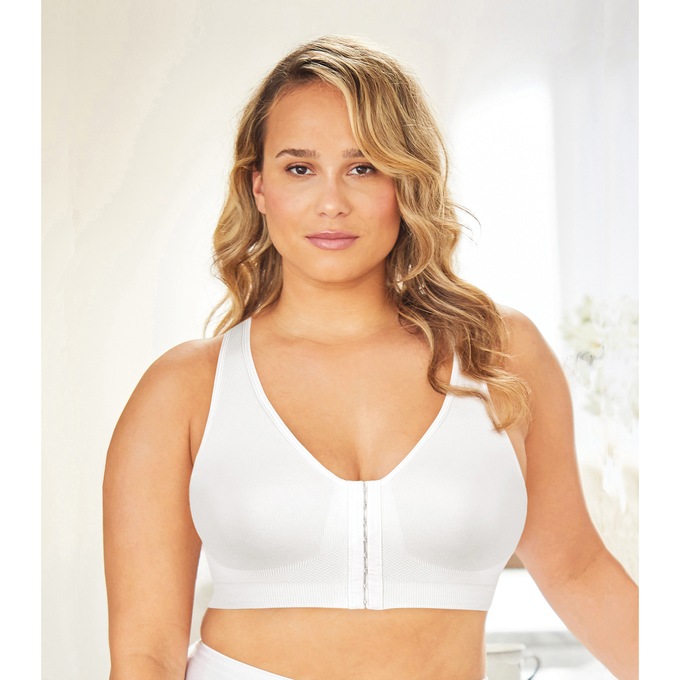Fully Seamless Front-Close Bra, , large