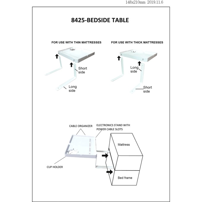 Bedside Table, , large