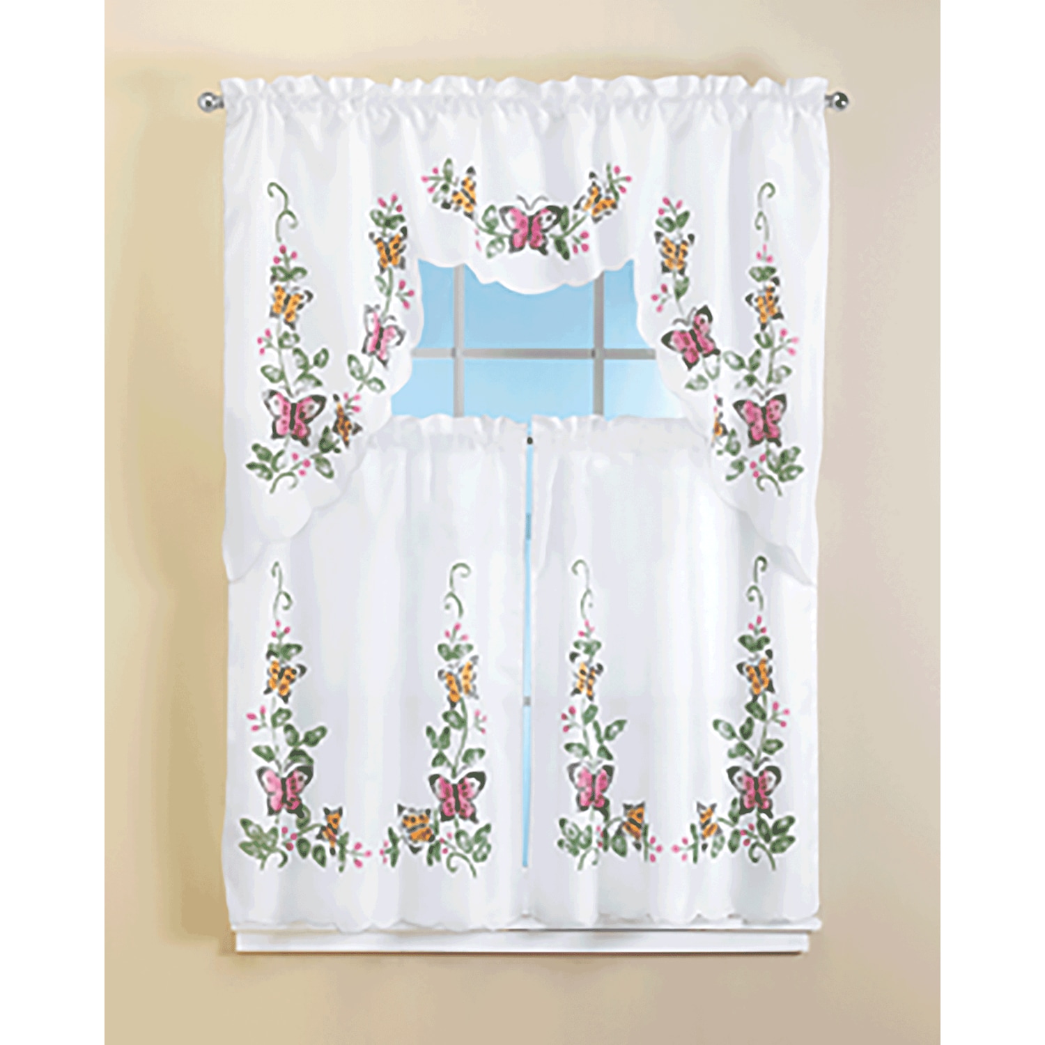 Butterfly Curtain Set Carol Wright