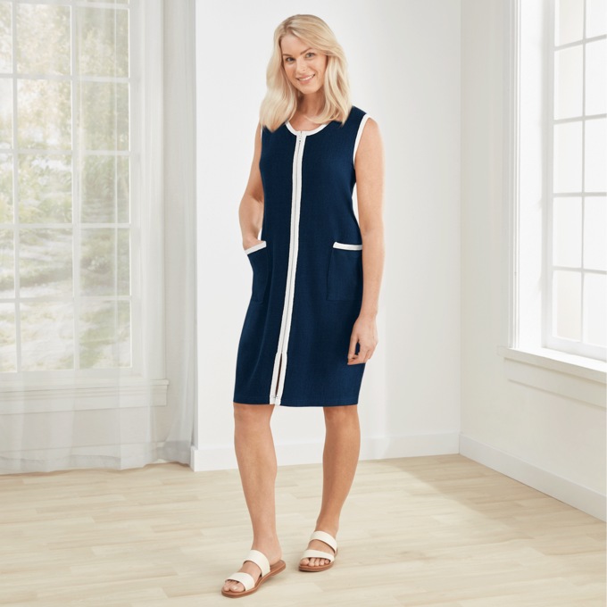 Terry Zip Lounger, , large