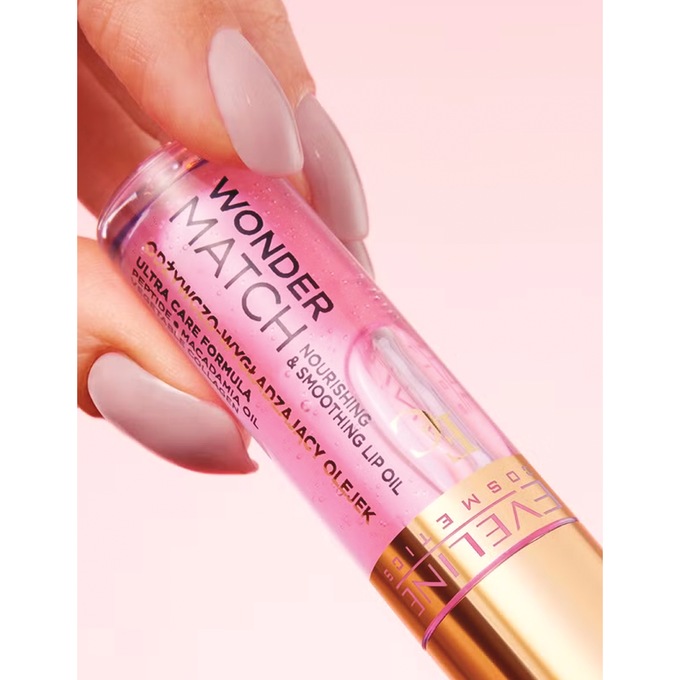 Eveline Cosmetics Wonder Match Lip Oil, Delicate Rose, large