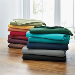 Color Connection Microfiber Sheet Set, , large
