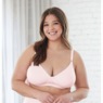 Bestform® Striped Wireless Cotton Bra, , large