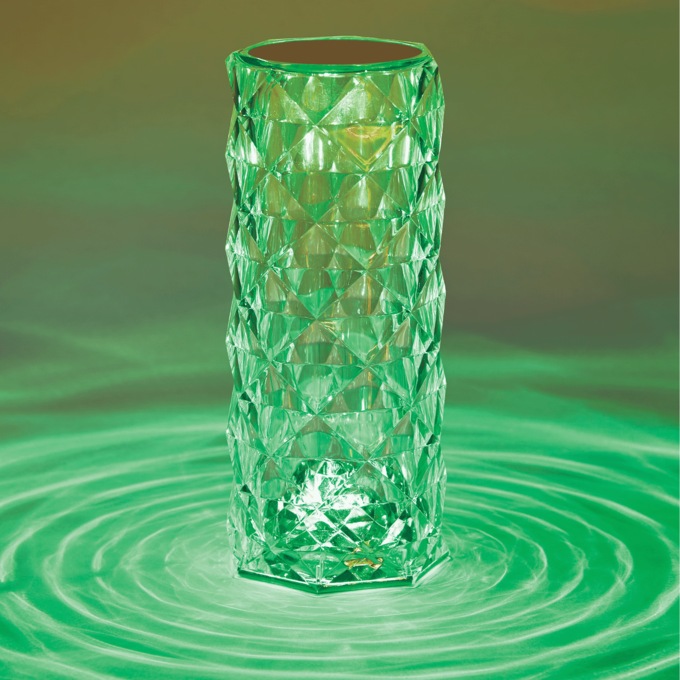 Crystal-Like Table Lamp, , large