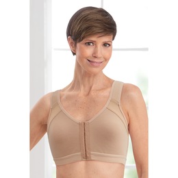 Cozee Corner&reg; Front-Close Posture Bra, , large