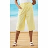 Easy Pull-On Capri, Yellow, large
