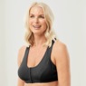 Q-T Intimates™ Front-Close Racerback Bra, , large