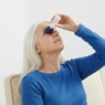 Eyedrop Guide, Blue, large