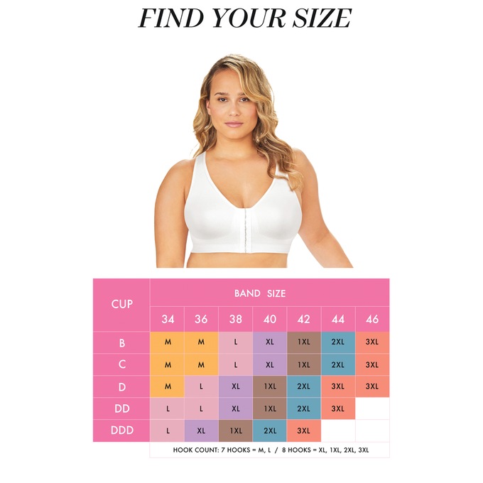 Fully Seamless Front-Close Bra, , large