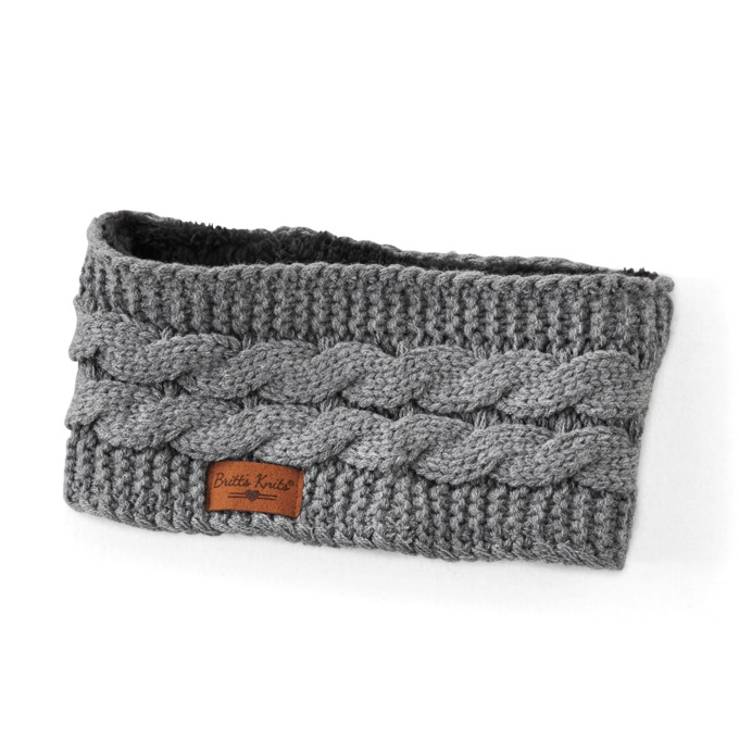 Cable Knit Head Warmer, , large