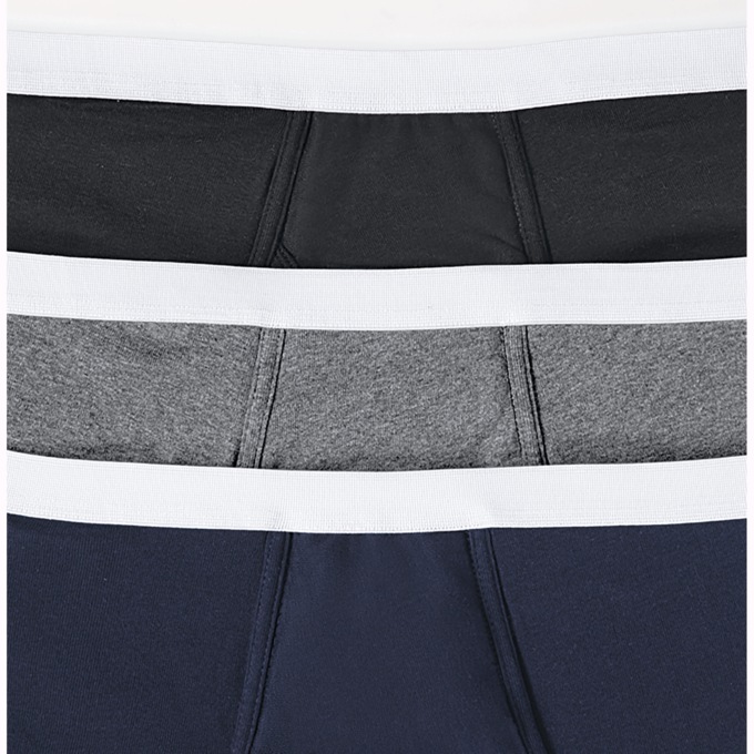 3-Pack Men&#39;s Heavy Absorbency Incontinence Briefs, Multi, large