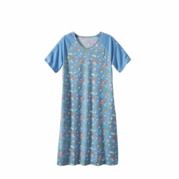 Adaptable Easy-Snap Nightgown, , large