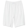 Knit Shorts - Solid and Print, White, large
