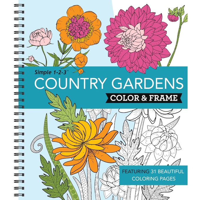 Color & Frame Coloring Book, , large
