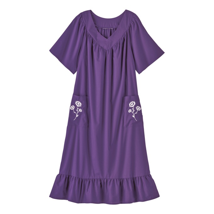 Sundress with Flounce, Purple, large