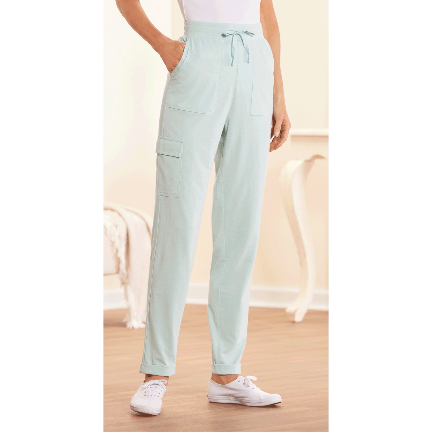 Comfort Cargo Pants Carol Wright
