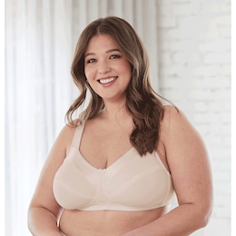 Bestform&reg; Wireless Cotton Bra, , large