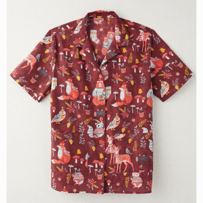 Smock Top, Festive Fun, large