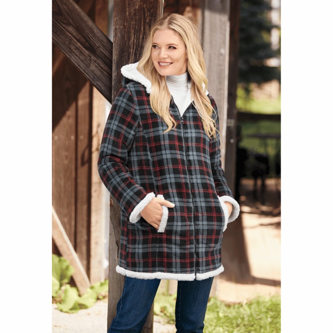 Sherpa Coat, , large