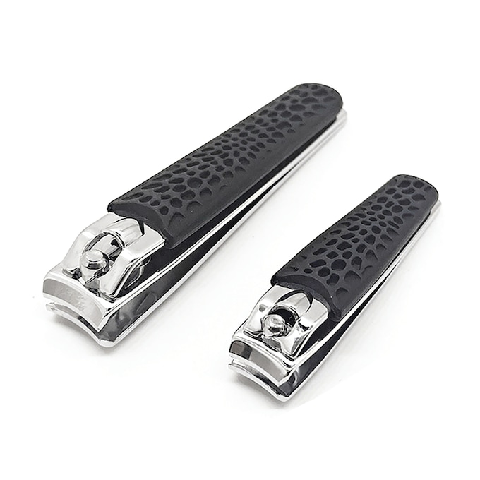 Set of 2 Non-Slip Nail Clippers, , large