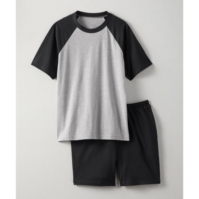 Men's Lounging Short Set, , large