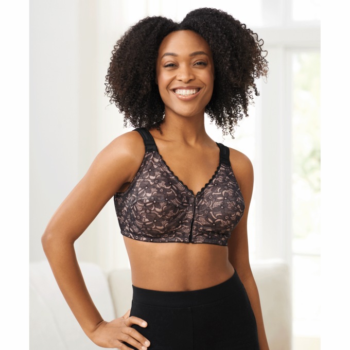 Front Close Posture Bra, , large