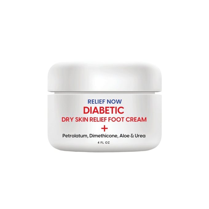 Relief Now Diabetic Dry Skin Relief Foot Cream , , large