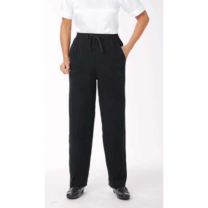 Stretch Pull-On Pant, Black, large
