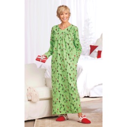 Flannel Nightgown, , large