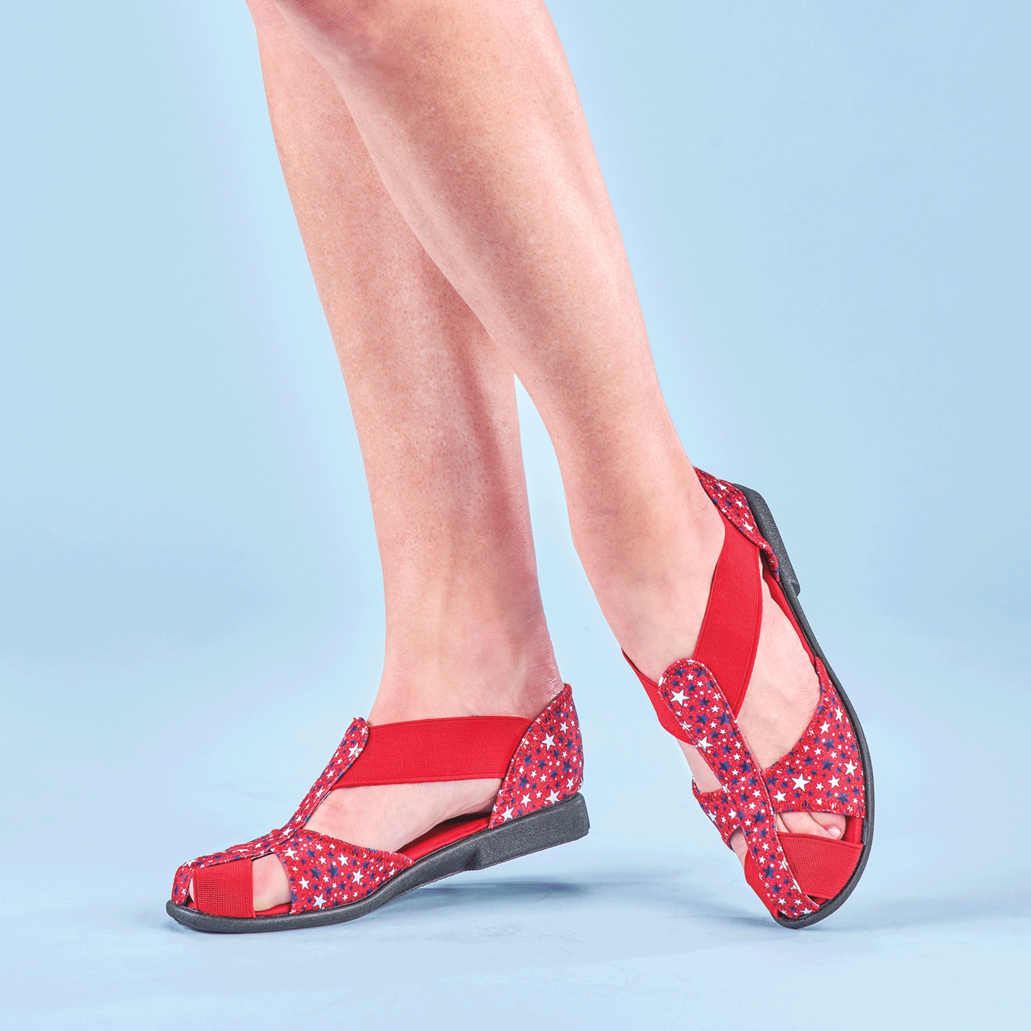 Spandex Sole Sandal Carol Wright