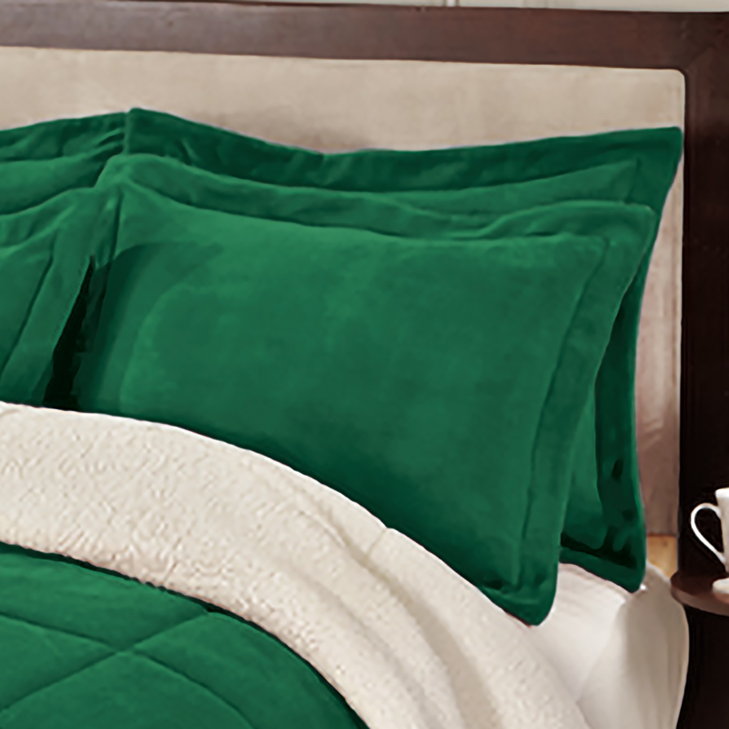 Reversible Sherpa Comforter and Sham Carol Wright