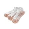 3-Pack Copper Compression Ankle Socks, , large