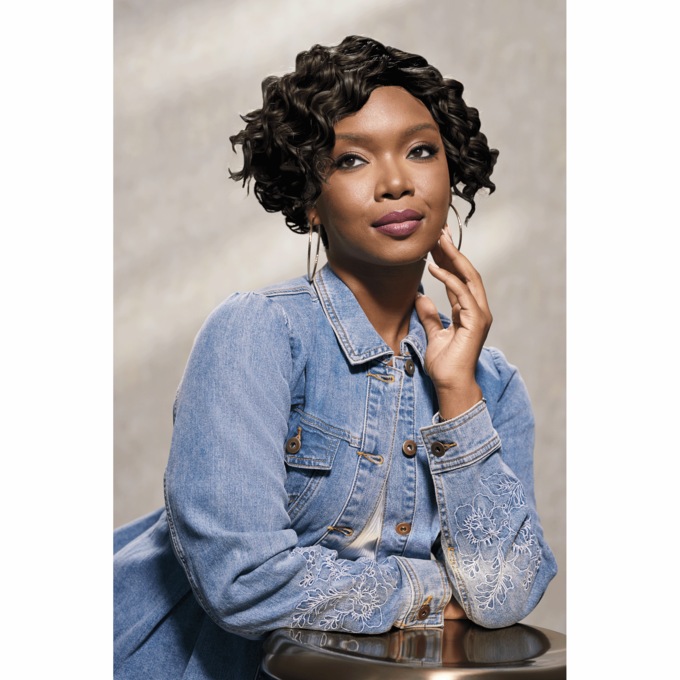 Sandra Wig, Dark Brown, large