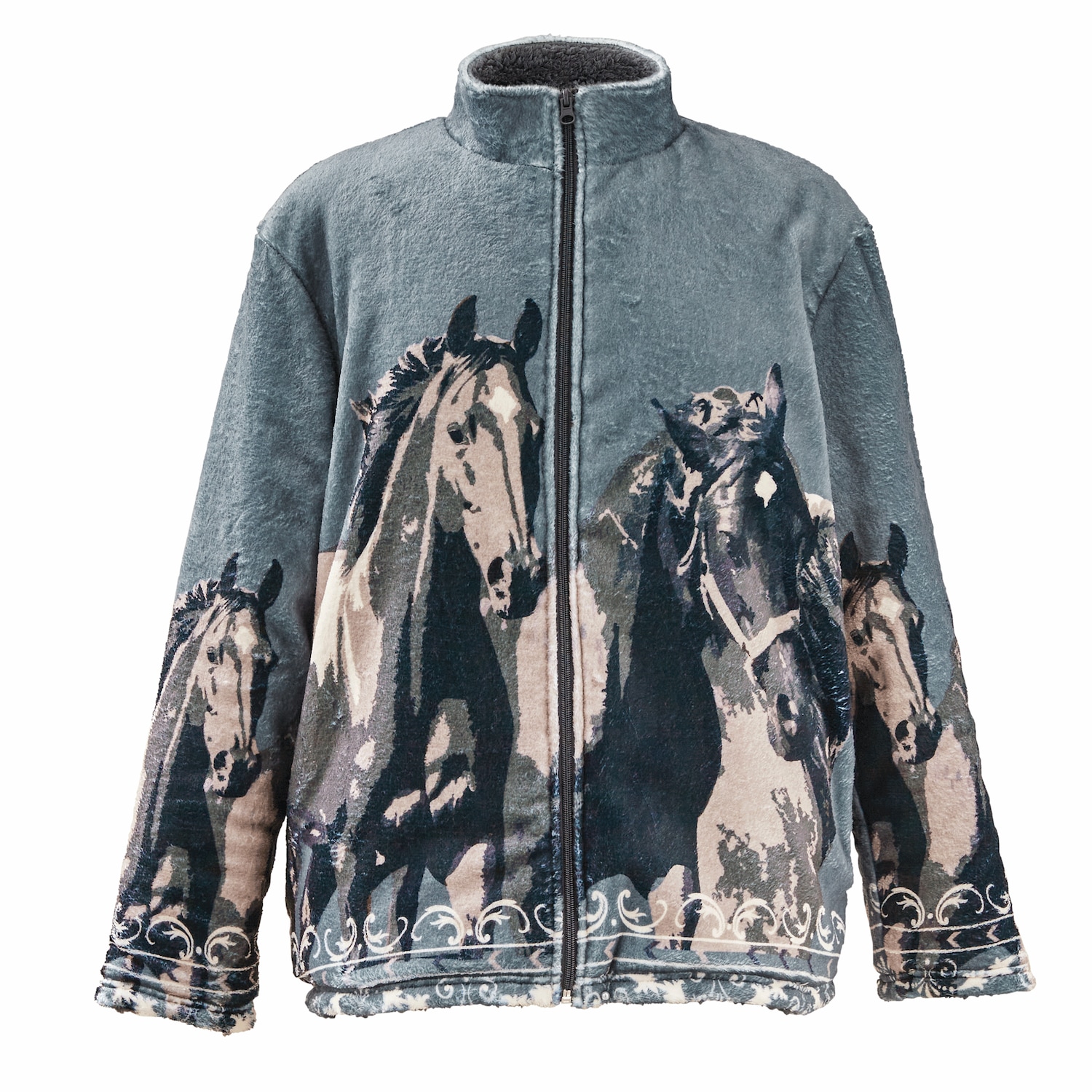 Sherpa Print Jacket Carol Wright