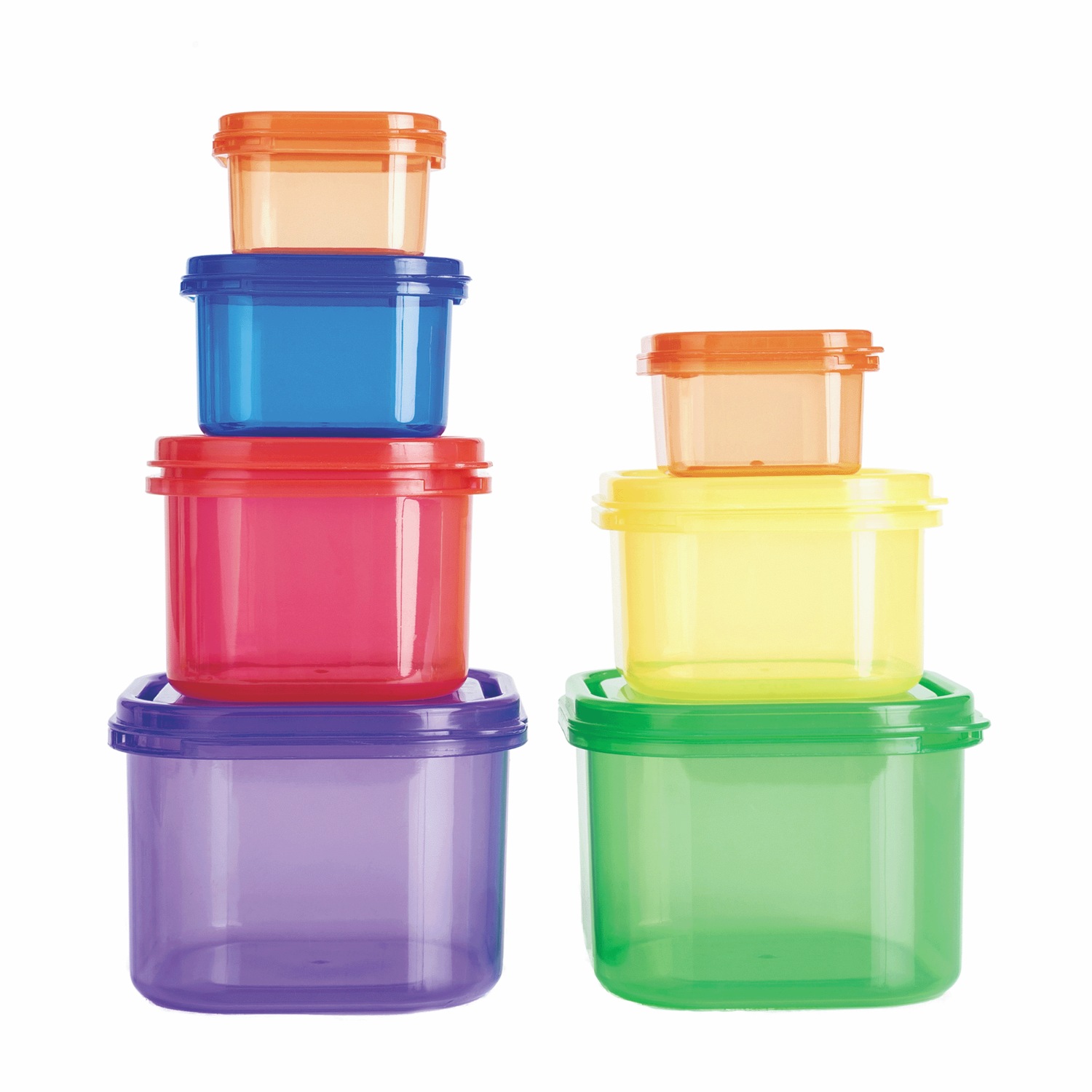 28Piece Proper Portion Containers with Lids Carol Wright