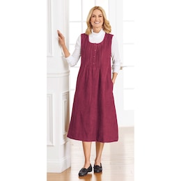Corduroy Pintuck Jumper, , large