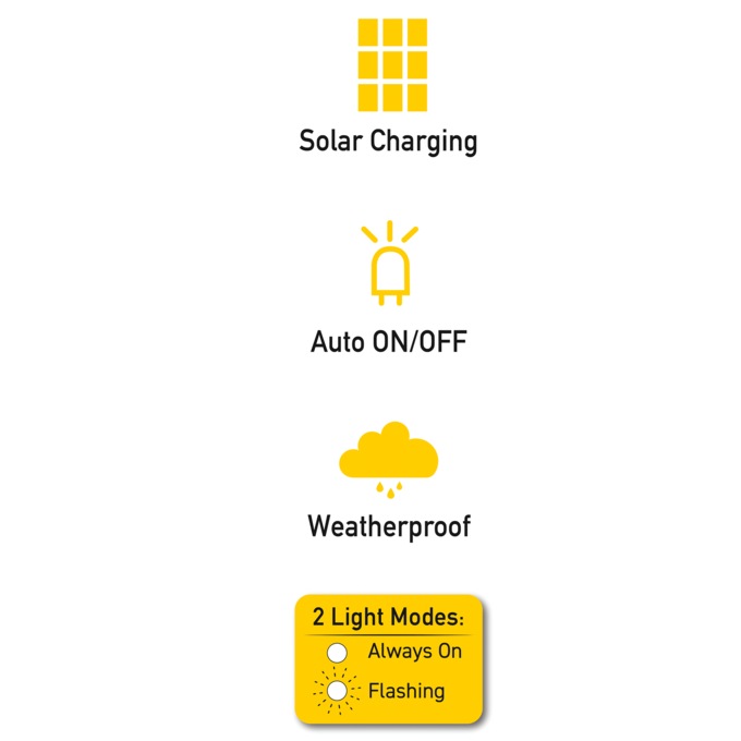 Set of 2 SensorBrite® Solar Powered Garden Lights, , large