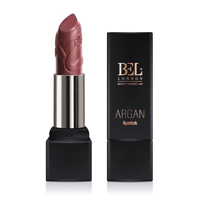 BEL London Argan Lipstick, Bois De Rose, large