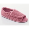 Ladies' Open Toe, Quilted Slipper, , large