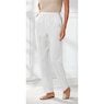 Wrinkle-Resistant Pants, White, large