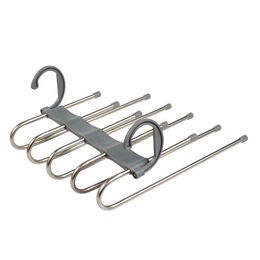 Space-Saving Pants &amp; Accessory Hanger, , large