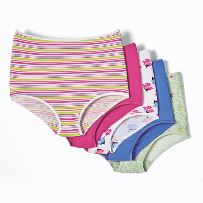 Cozee Corner® 10-Pack Cotton Panties, , large