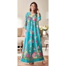 Border Print Long Lounger, , large